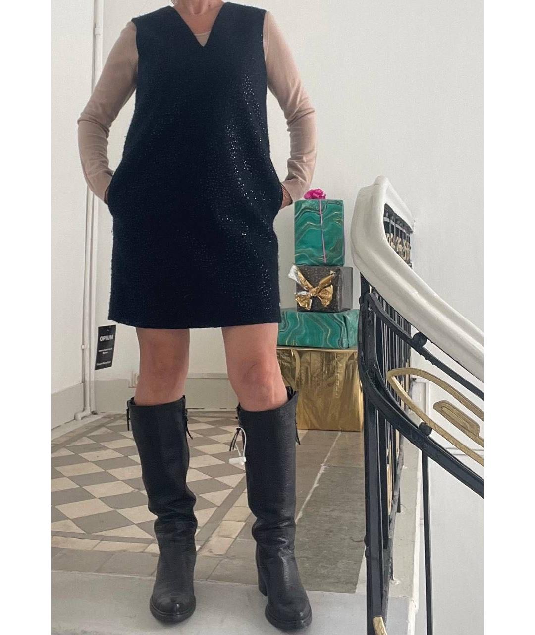 COS Синий шерстяной сарафан, фото 6