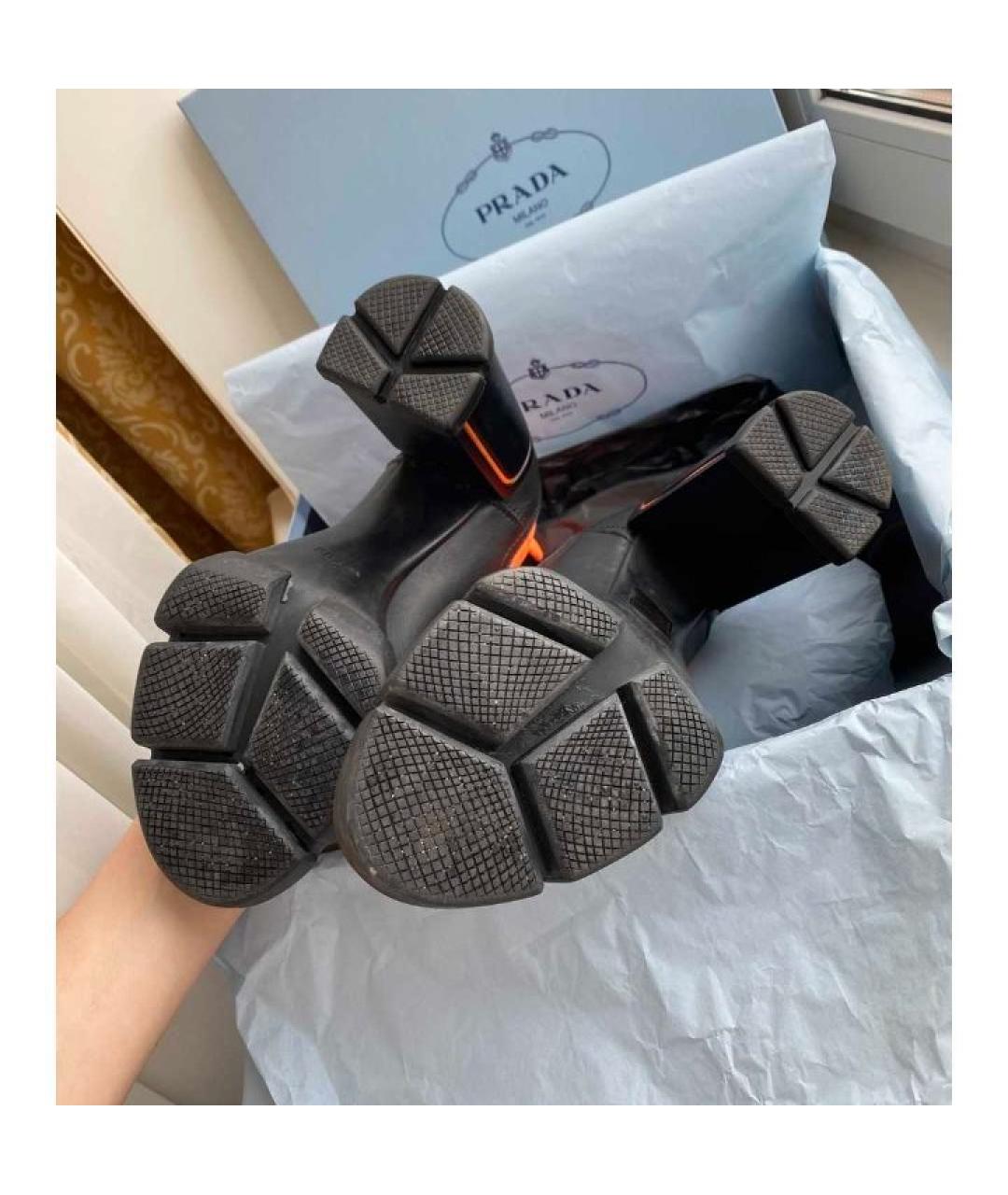 PRADA Мульти кожаные ботильоны, фото 4