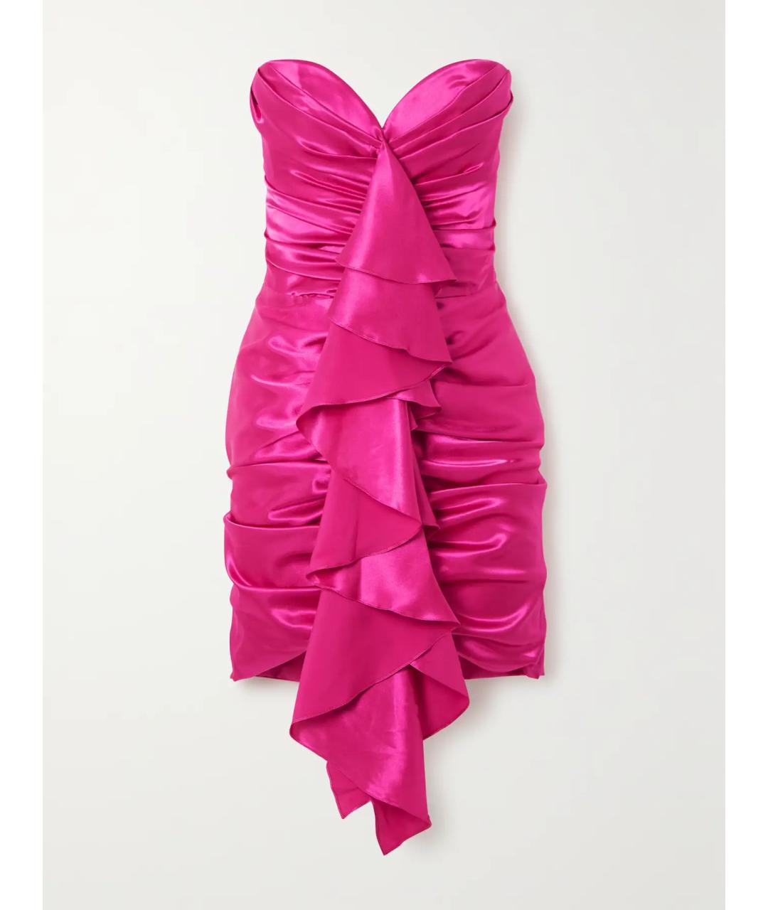 RASARIO Фуксия коктейльное платье, фото 4