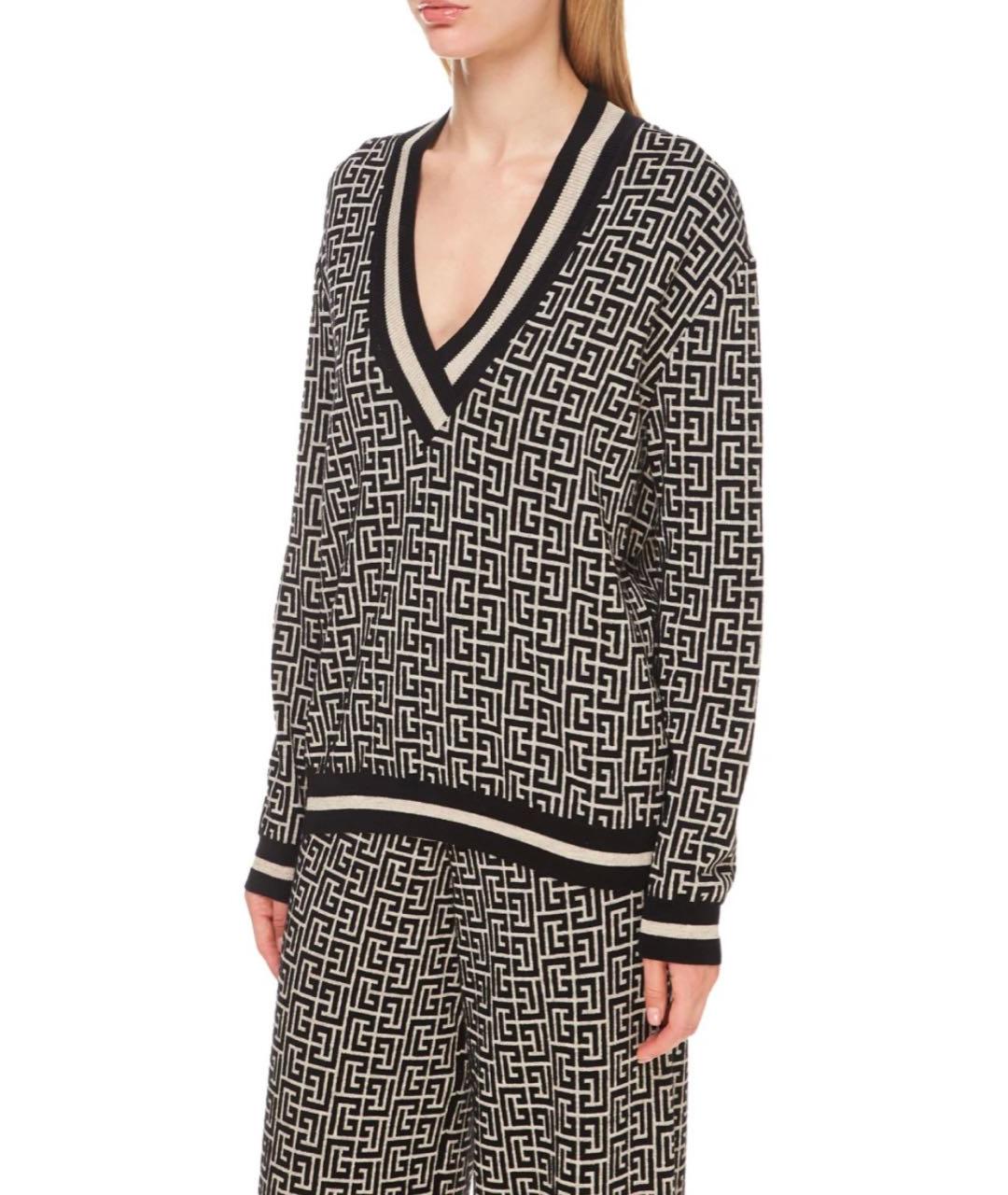 BALMAIN Мульти шерстяной джемпер / свитер, фото 2