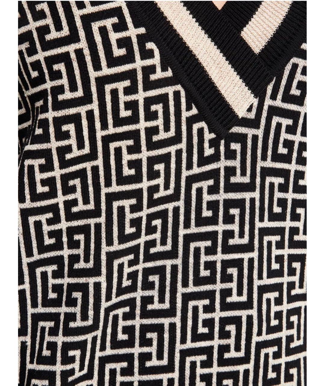 BALMAIN Мульти шерстяной джемпер / свитер, фото 4