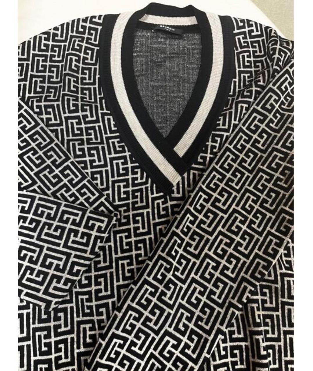 BALMAIN Мульти шерстяной джемпер / свитер, фото 6