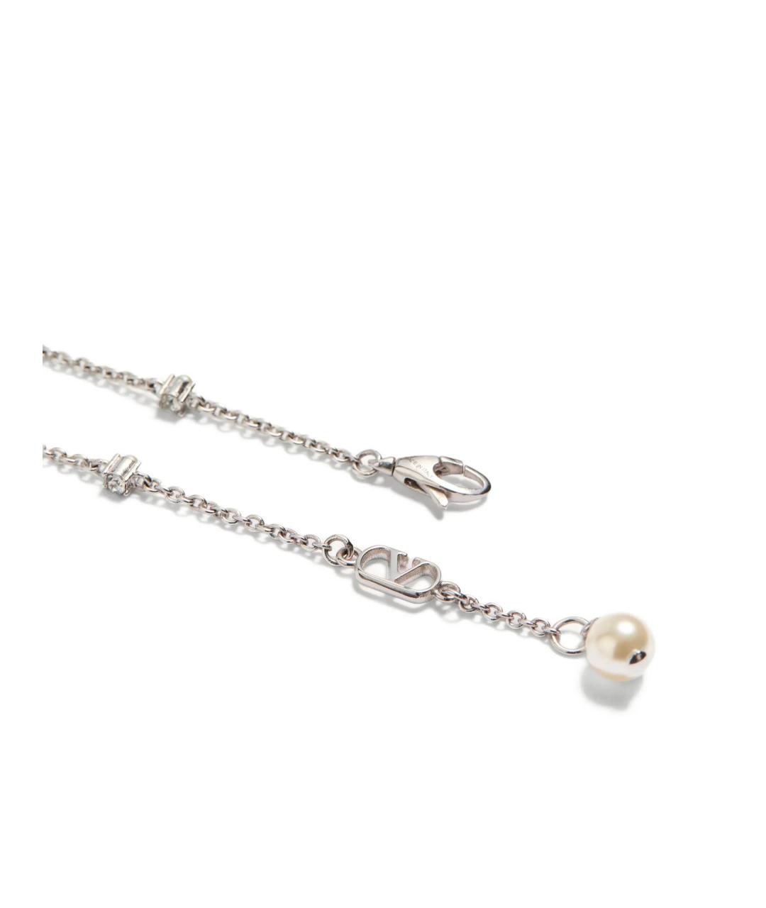 VALENTINO Серебрянный латунный браслет, фото 4