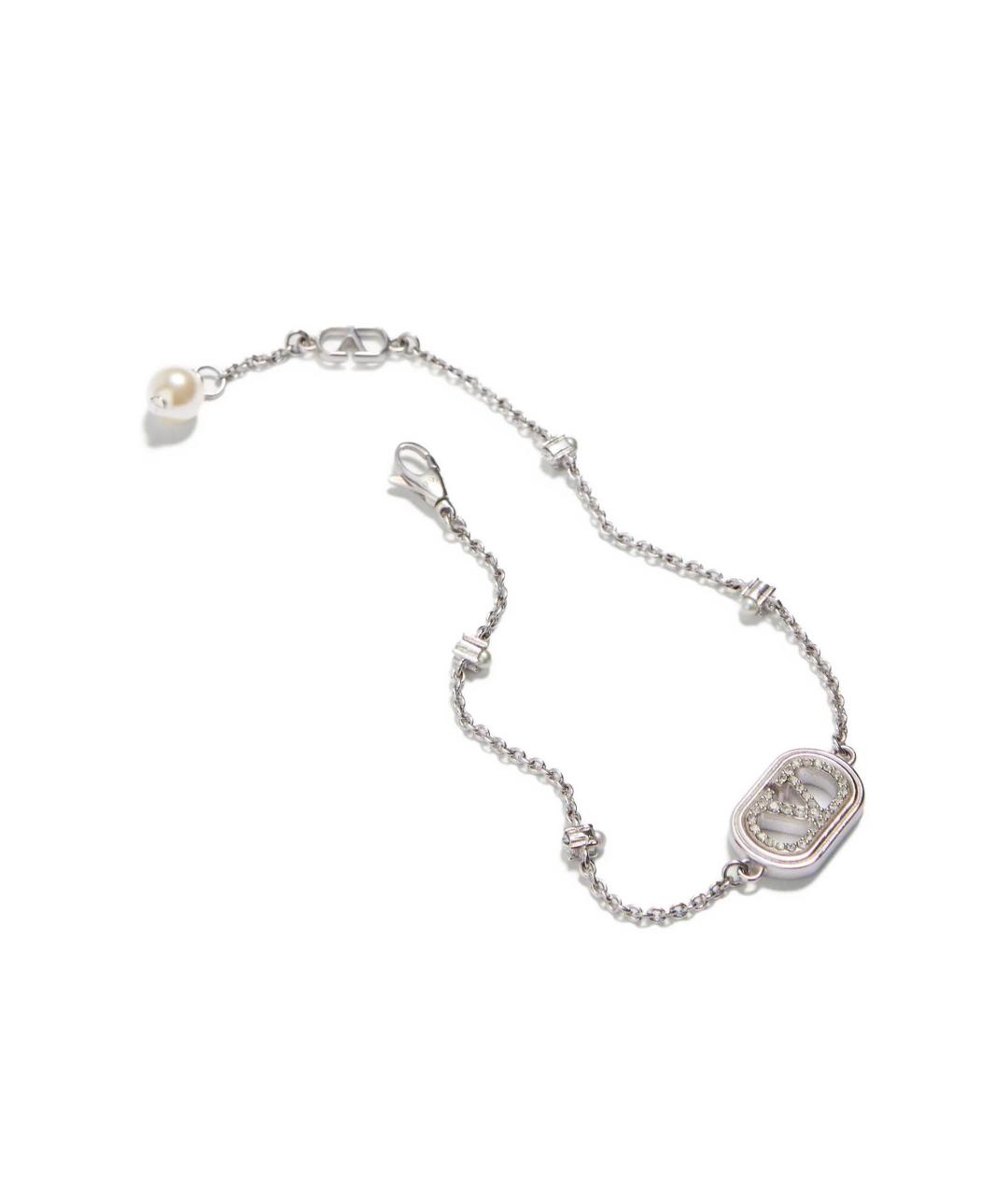 VALENTINO Серебрянный латунный браслет, фото 2