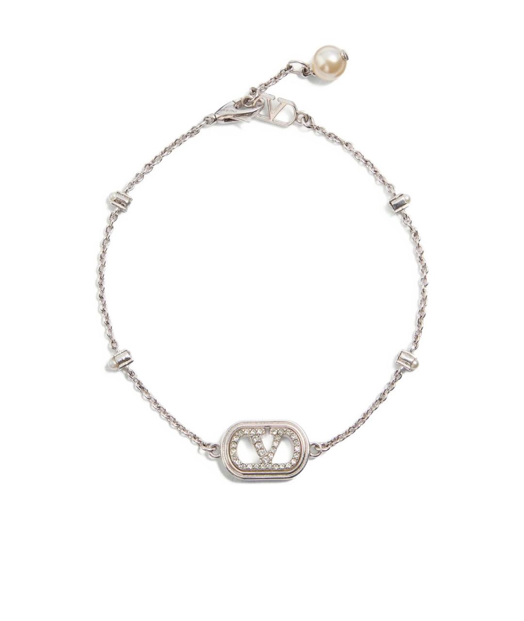 VALENTINO Серебрянный латунный браслет, фото 1