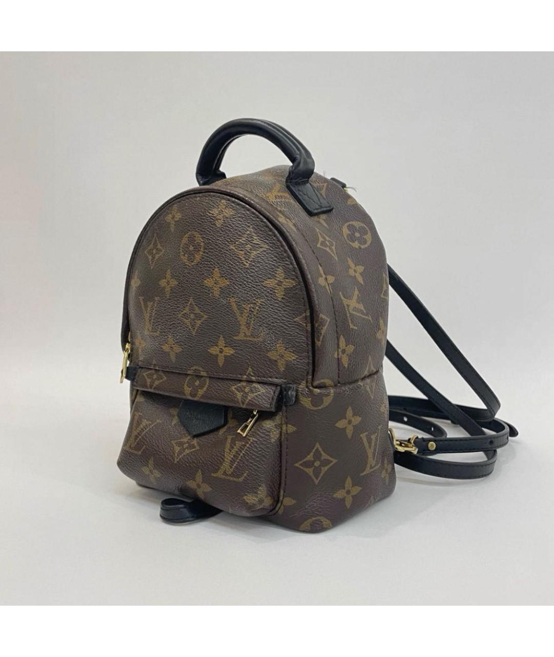 LOUIS VUITTON Коричневый рюкзак, фото 4