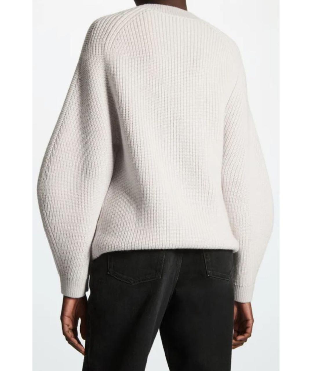 COS Серый шерстяной джемпер / свитер, фото 7