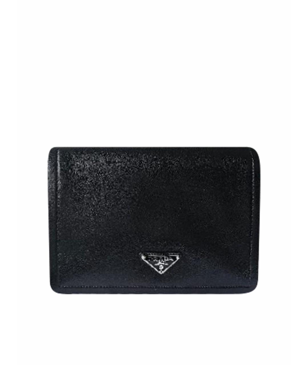 PRADA Черная кожаная сумка через плечо, фото 1