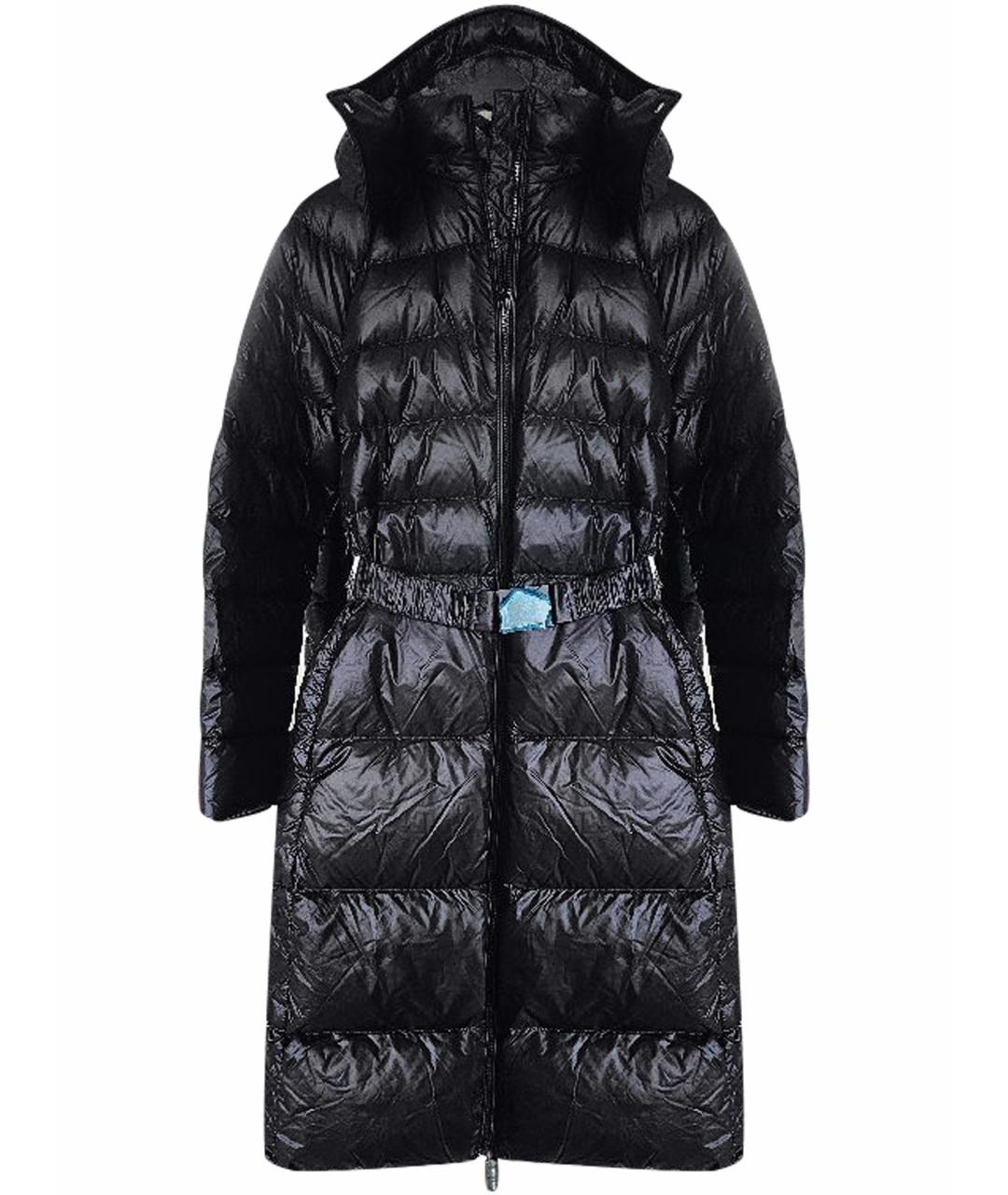 BURBERRY Черный полиэстеровый пуховик, фото 1