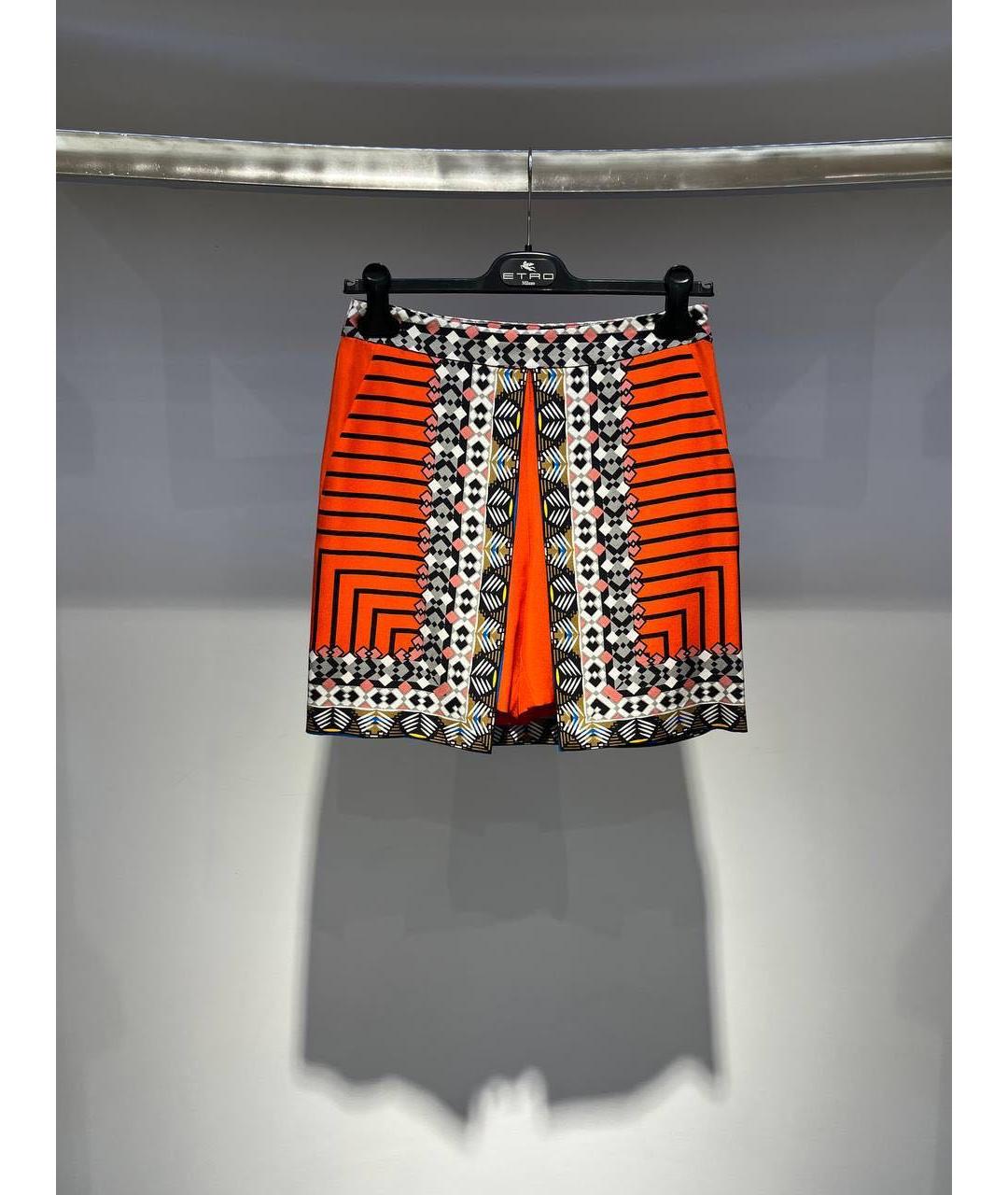 ETRO Мульти юбка мини, фото 3