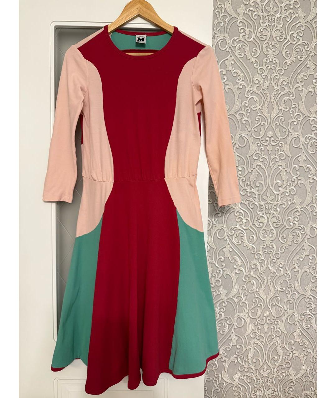 MISSONI Мульти полиэстеровое повседневное платье, фото 4