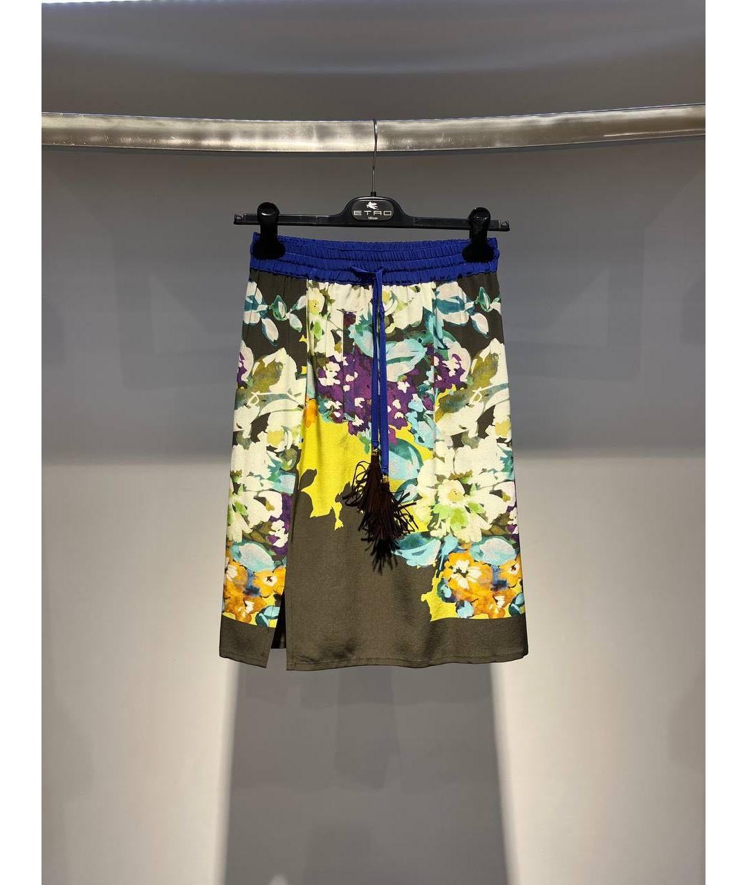 ETRO Мульти юбка миди, фото 3