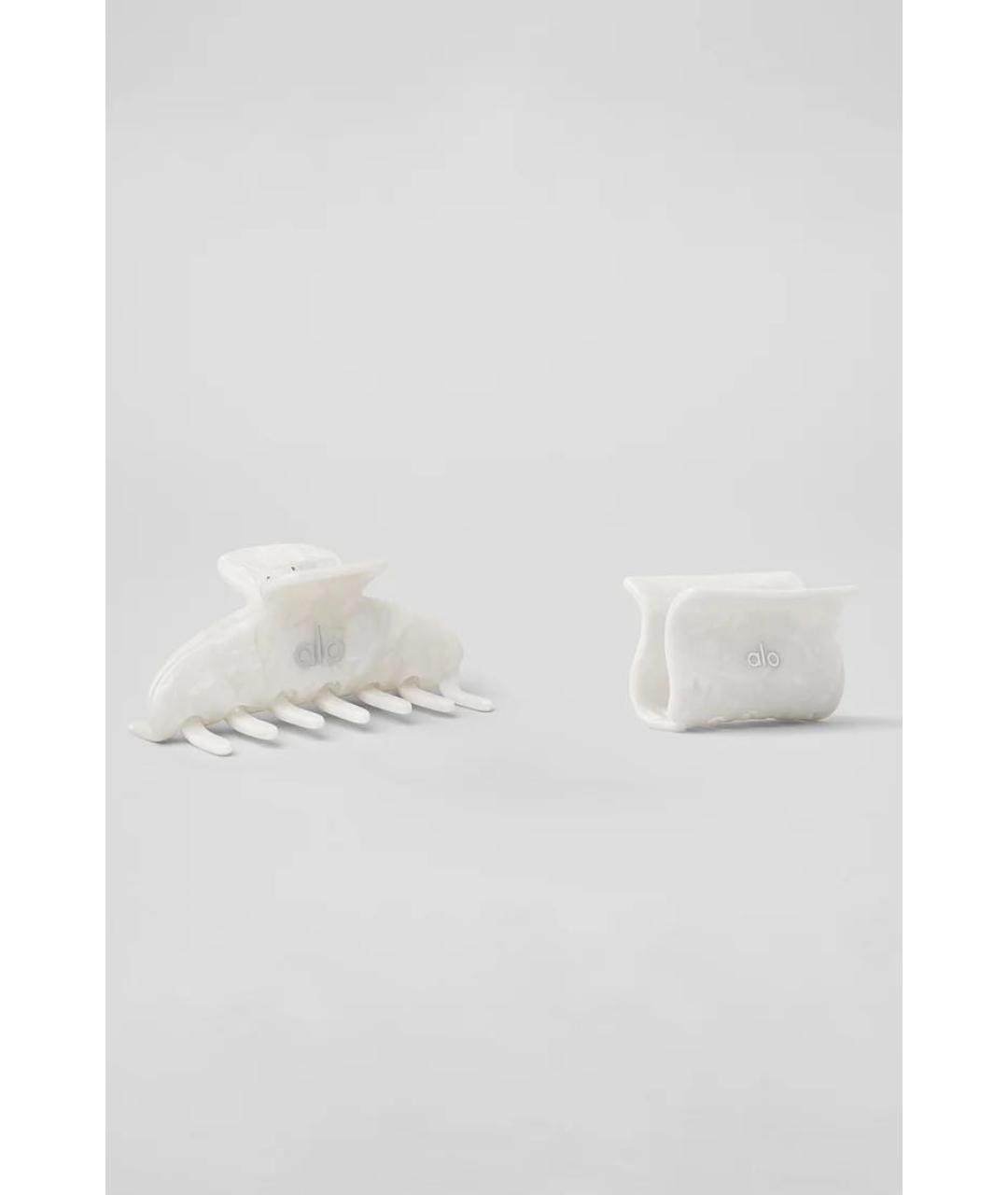 ALO YOGA Белая заколка, фото 2