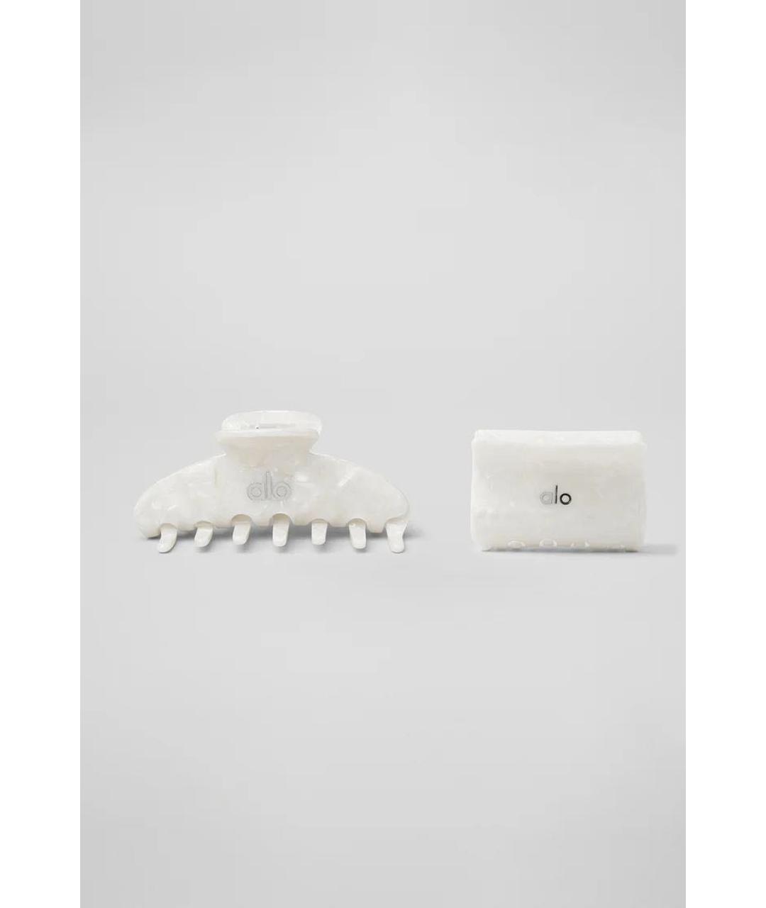 ALO YOGA Белая заколка, фото 4