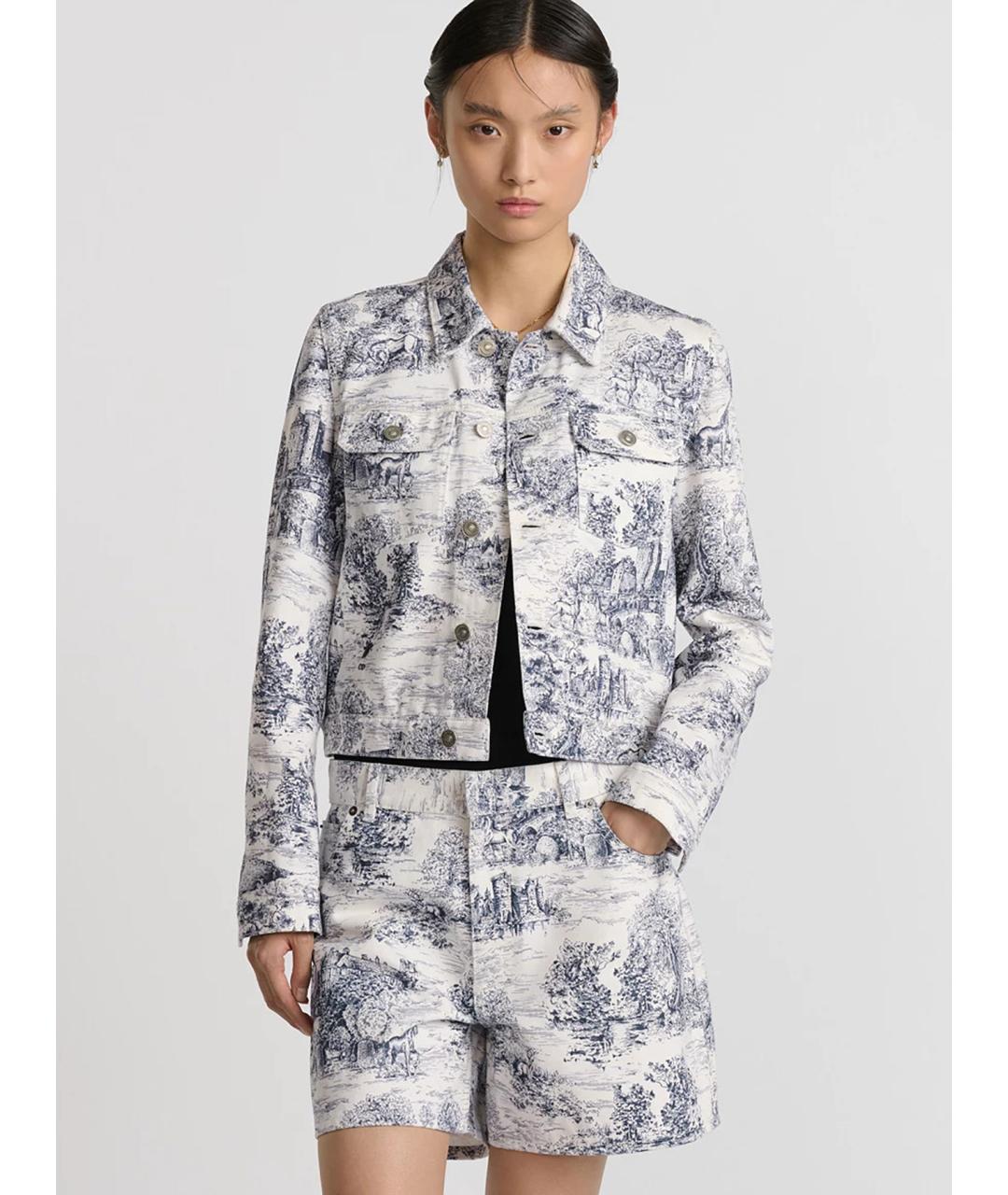 CHRISTIAN DIOR Мульти хлопковая куртка, фото 2