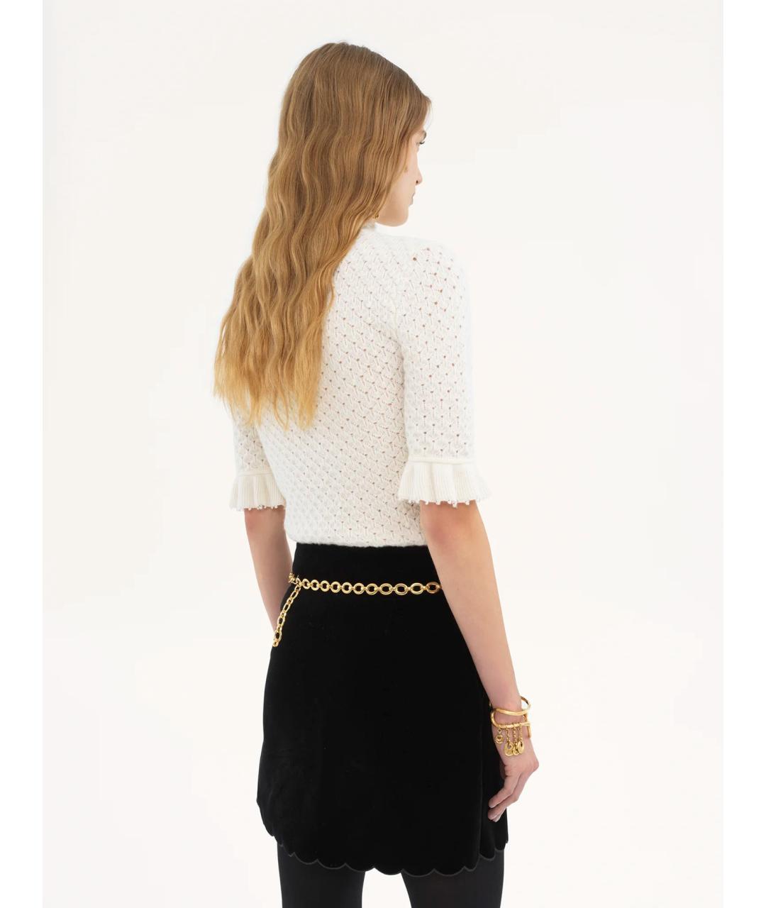 CHLOE Белый шерстяной джемпер / свитер, фото 4