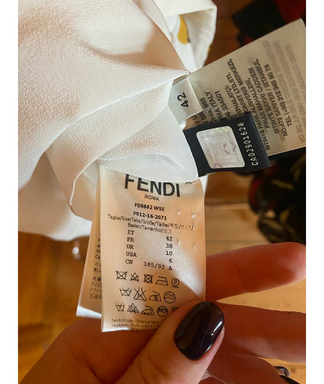 FENDI Белое платье, фото 5