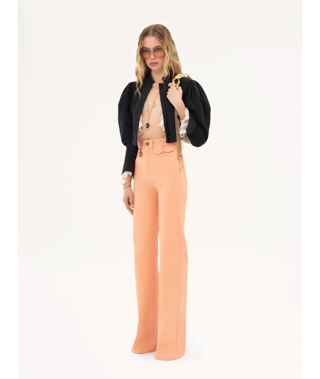 CHLOE Черный шелковый жакет/пиджак, фото 2