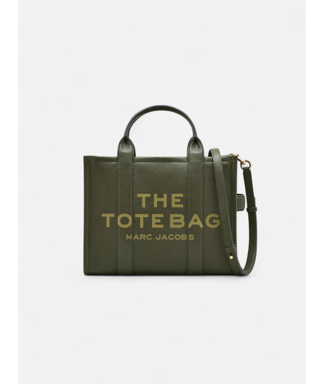 MARC JACOBS Зеленая кожаная сумка тоут, фото 6