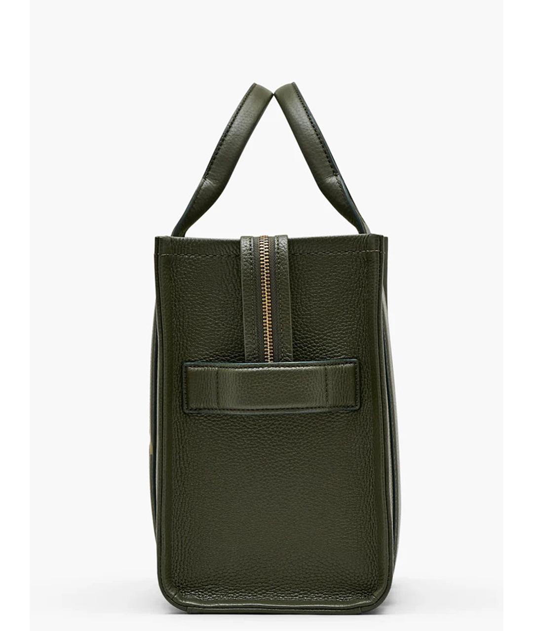 MARC JACOBS Зеленая кожаная сумка тоут, фото 4