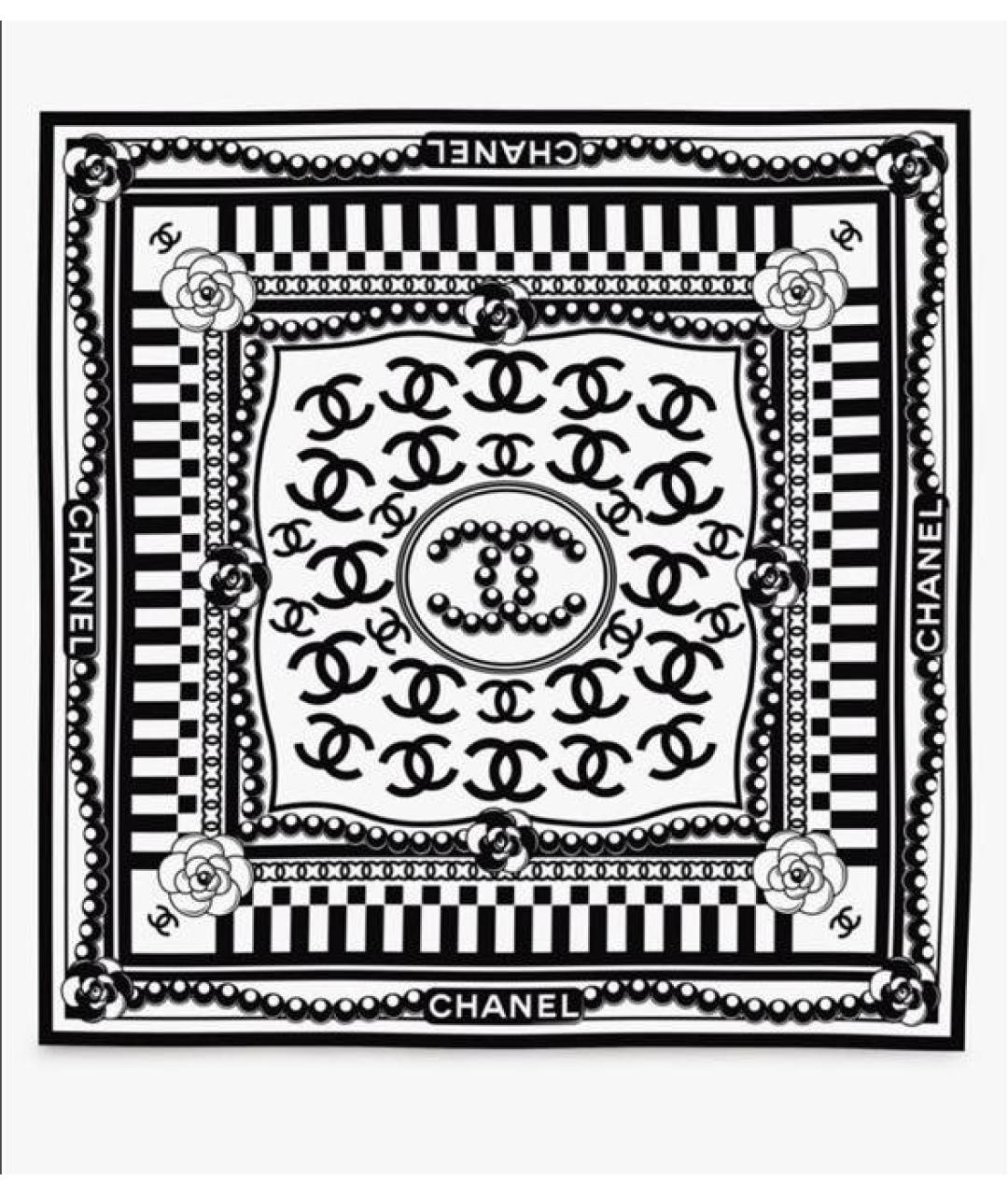 CHANEL Мульти шелковый платок, фото 4