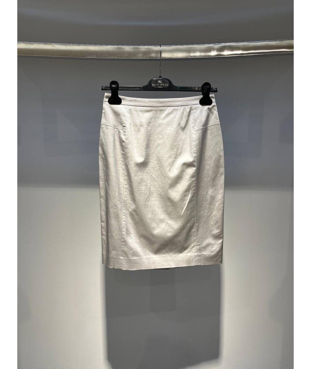 ETRO Бежевая юбка миди, фото 2