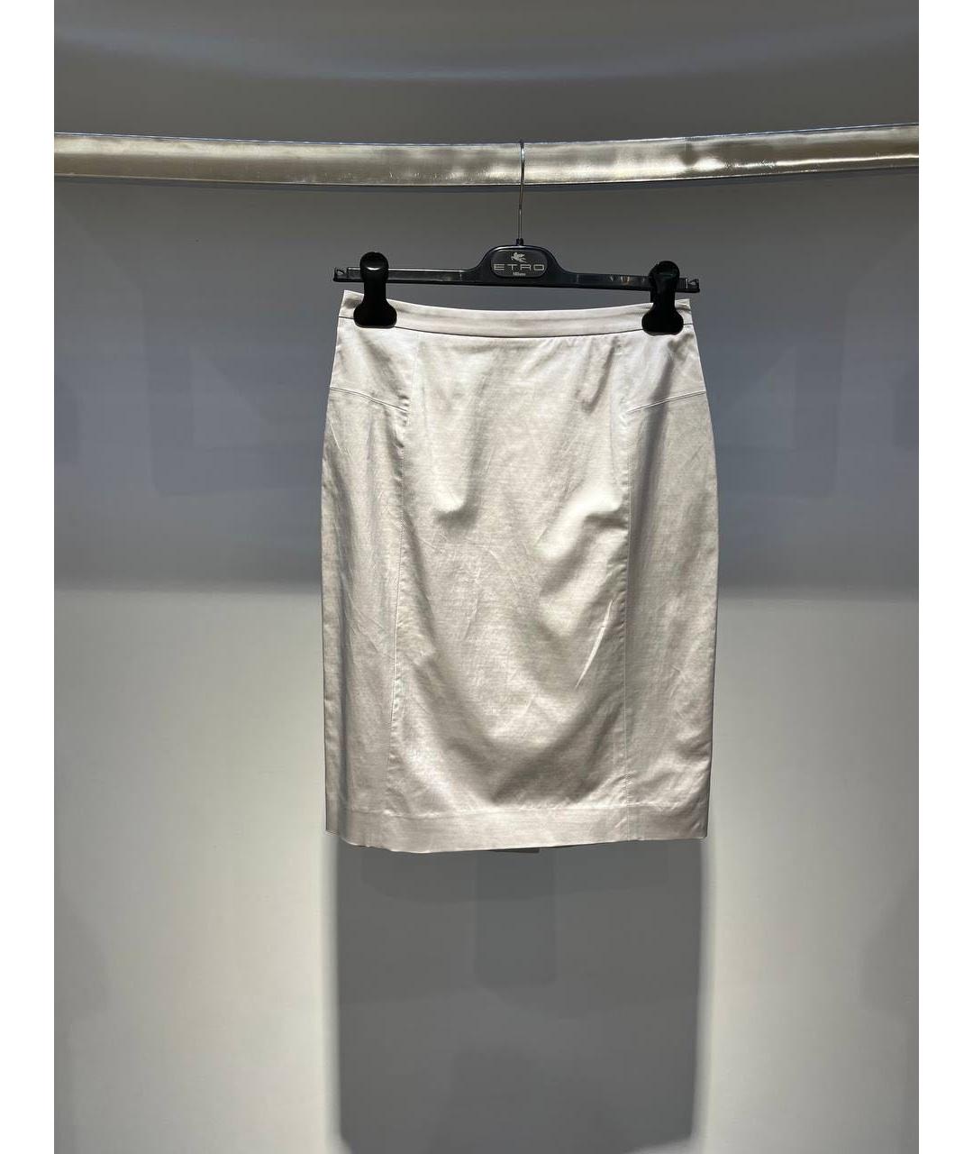 ETRO Бежевая юбка миди, фото 3