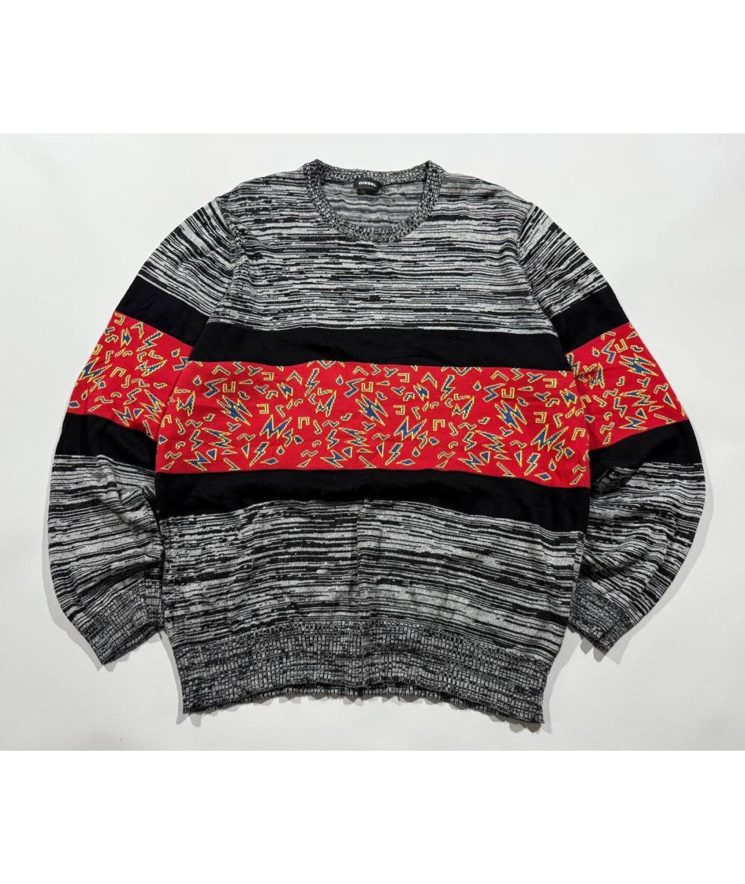 DIESEL Мульти хлопковый джемпер / свитер, фото 6