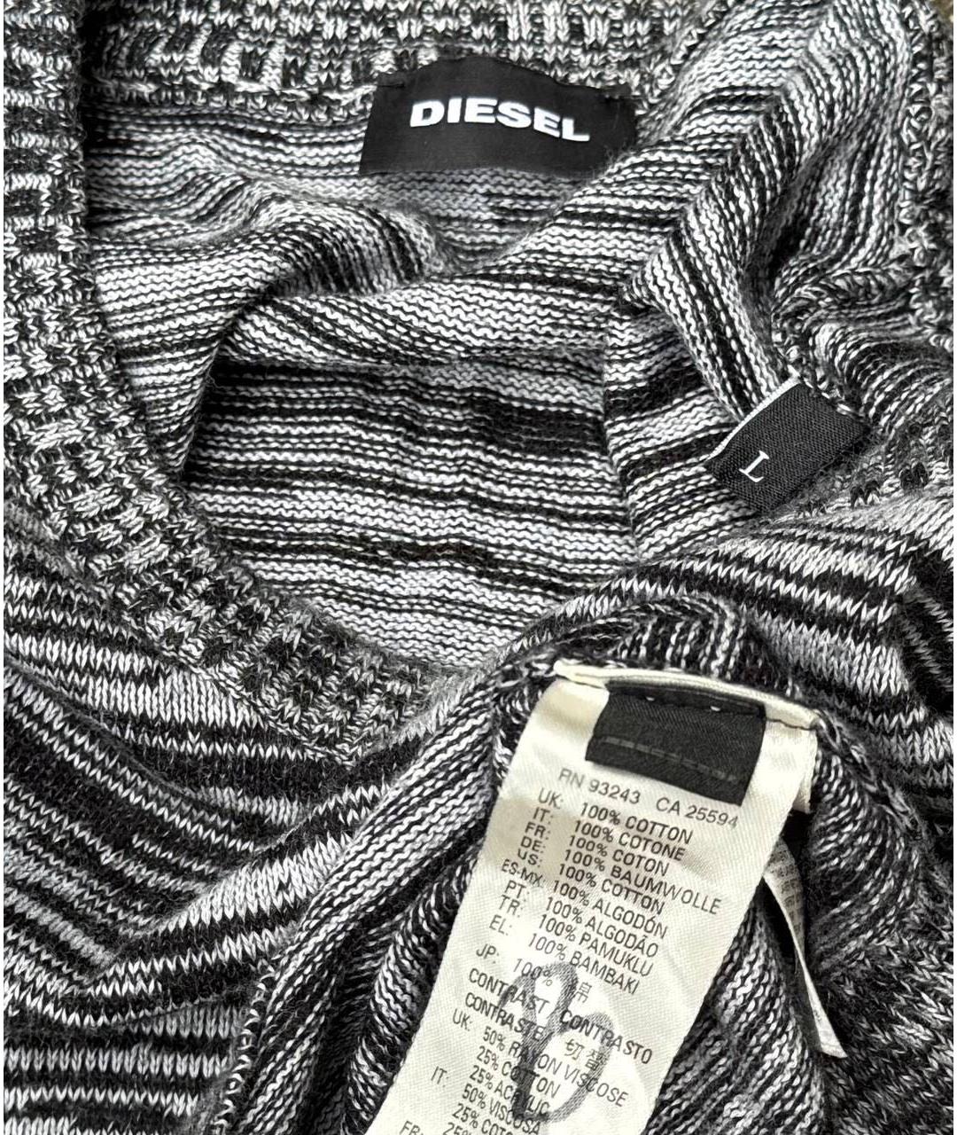 DIESEL Мульти хлопковый джемпер / свитер, фото 5