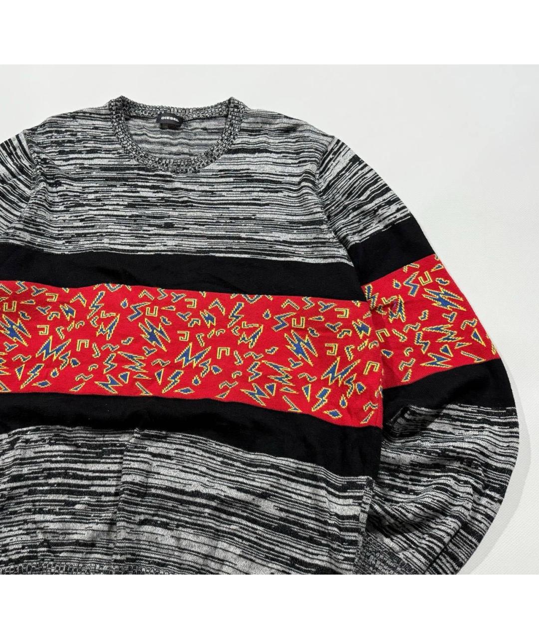 DIESEL Мульти хлопковый джемпер / свитер, фото 3