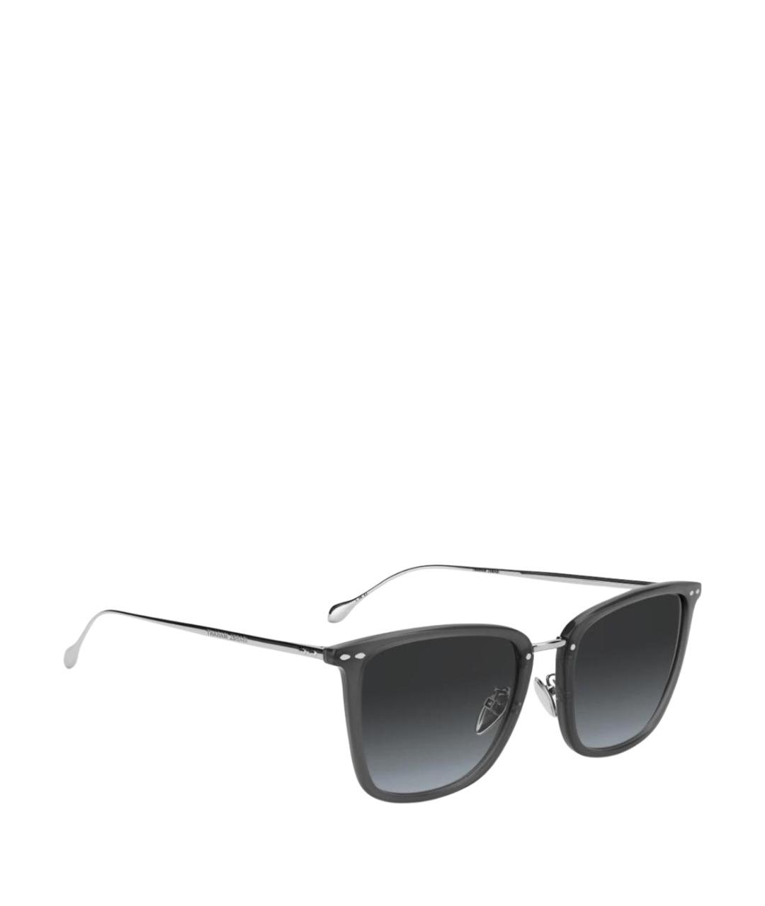 ISABEL MARANT Серые пластиковые солнцезащитные очки, фото 1