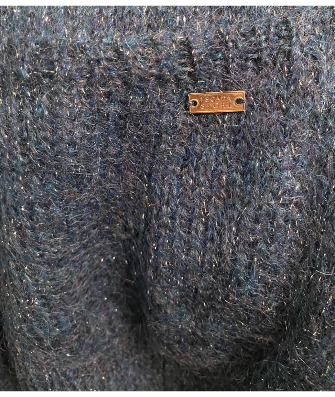 ESCADA Синий кардиган, фото 5