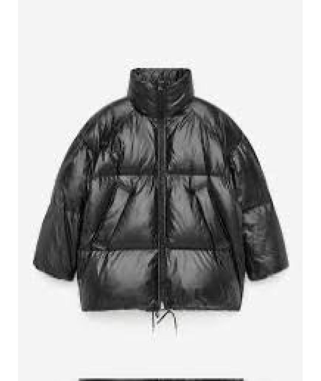 ARKET Черный тренч/плащ, фото 7