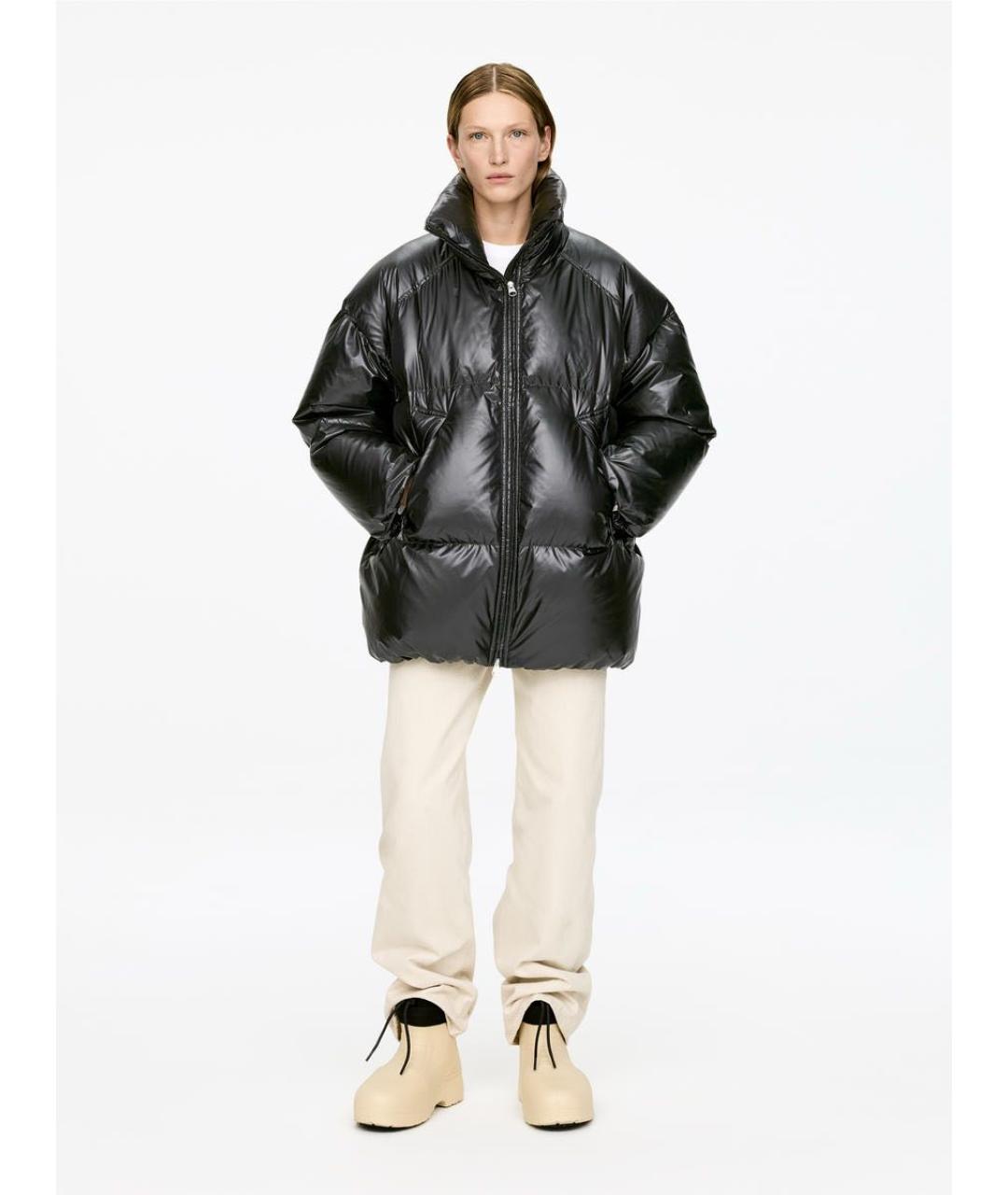 ARKET Черный тренч/плащ, фото 2