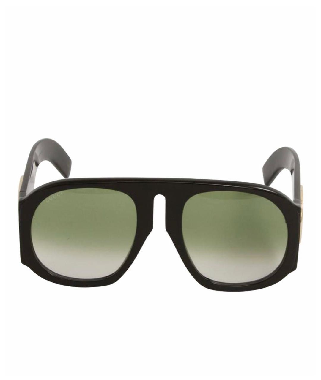 GUCCI Черные пластиковые солнцезащитные очки, фото 3