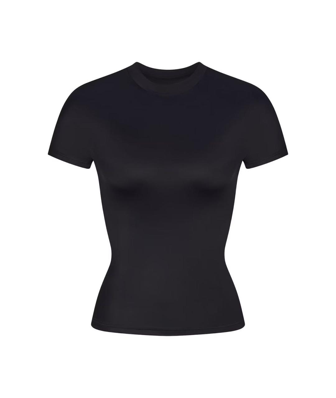 NIKE Черная полиамидовая футболка, фото 1