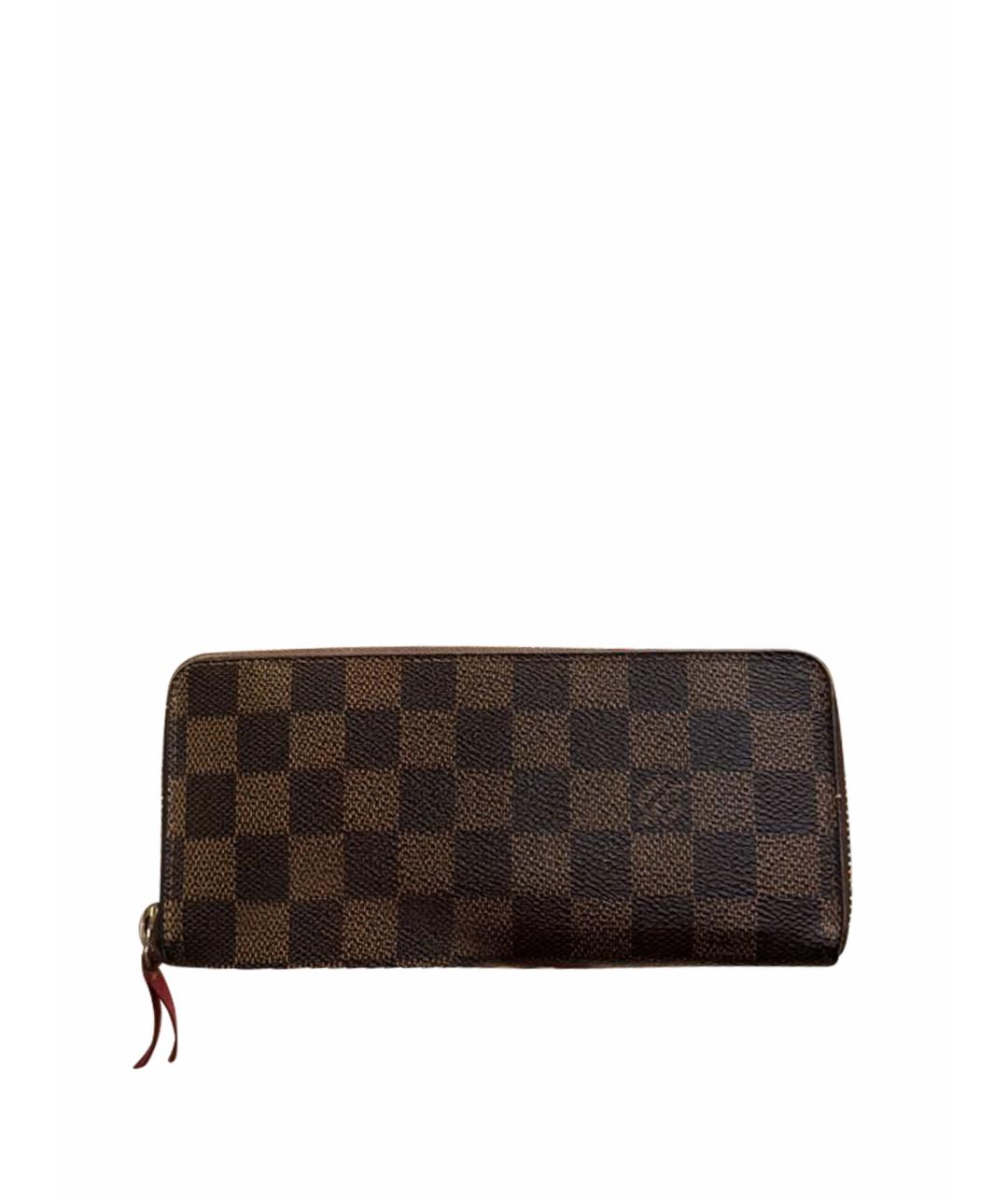 LOUIS VUITTON Коричневый кошелек, фото 1