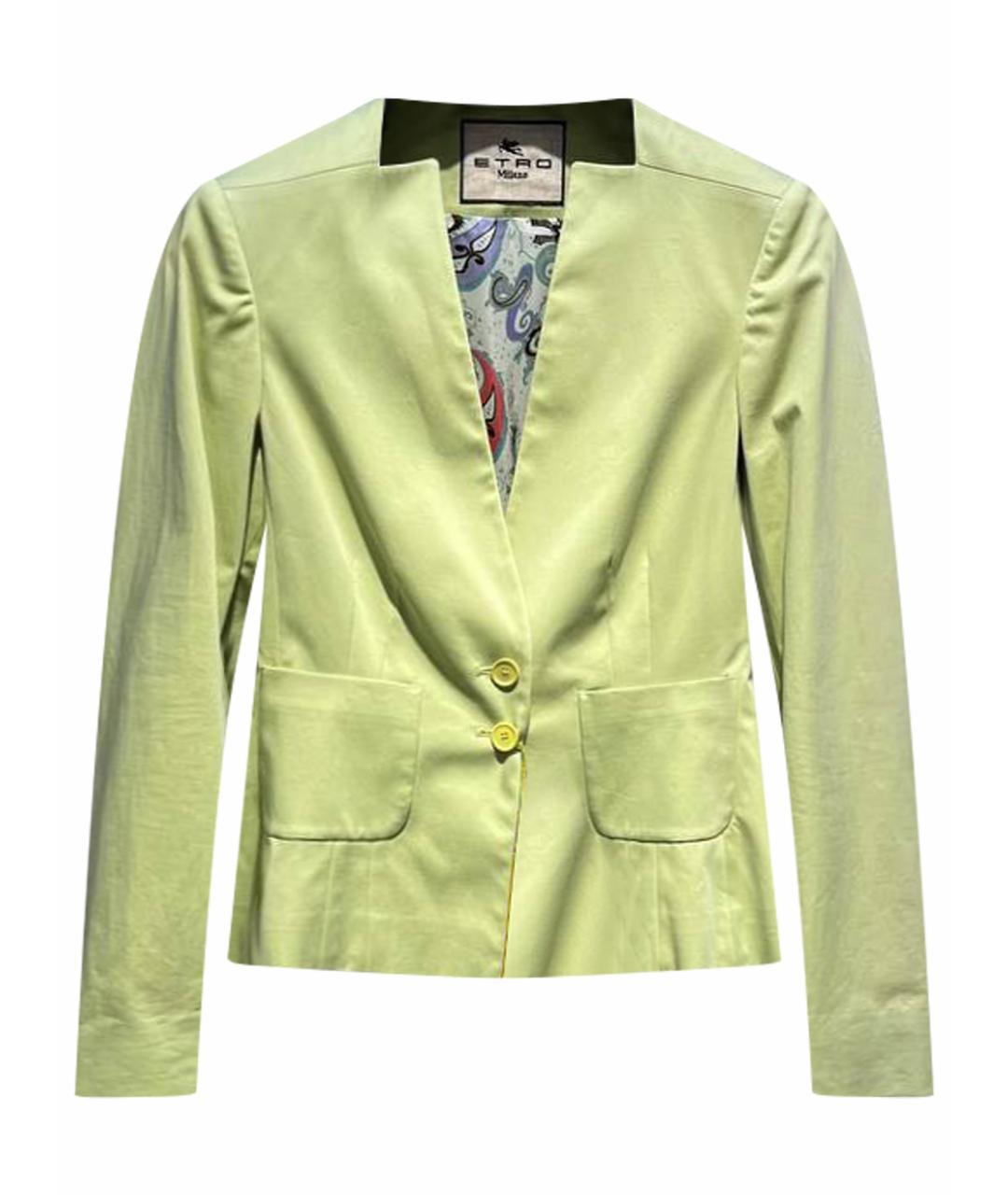 ETRO Желтый жакет/пиджак, фото 1