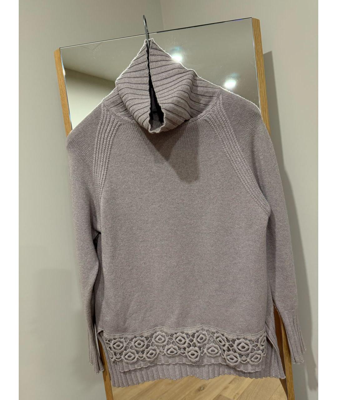 D.EXTERIOR Серый кашемировый джемпер / свитер, фото 8