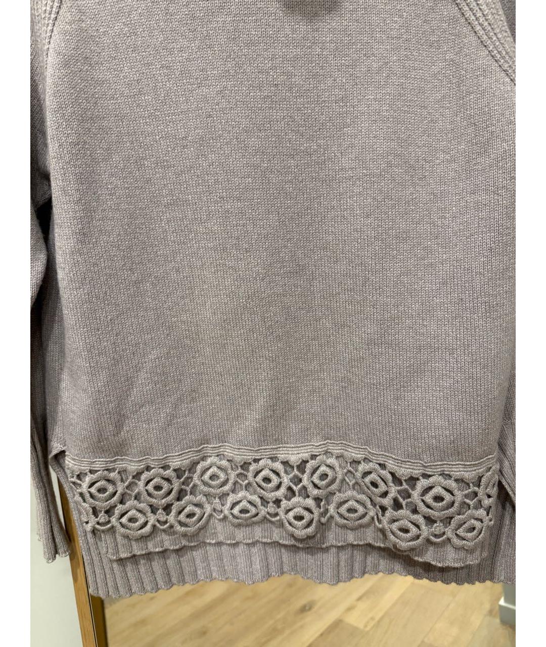 D.EXTERIOR Серый кашемировый джемпер / свитер, фото 3