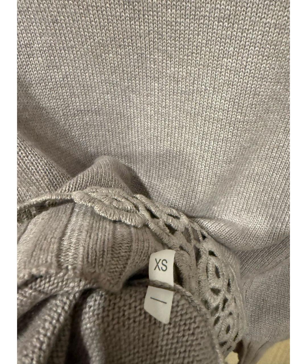 D.EXTERIOR Серый кашемировый джемпер / свитер, фото 7