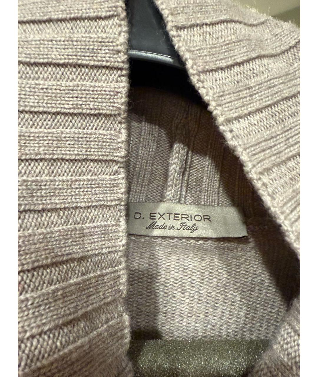 D.EXTERIOR Серый кашемировый джемпер / свитер, фото 6