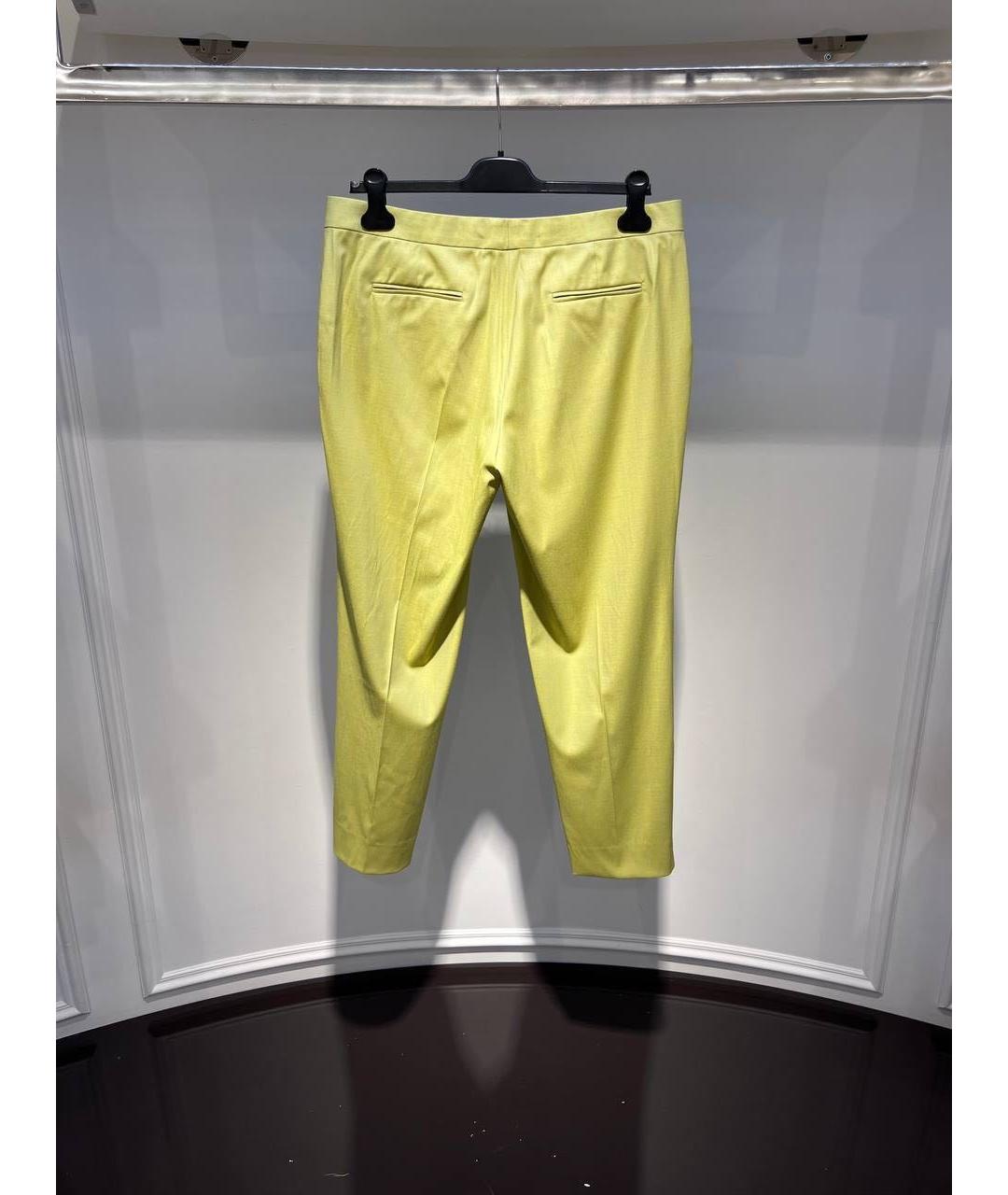 ETRO Желтые прямые брюки, фото 2