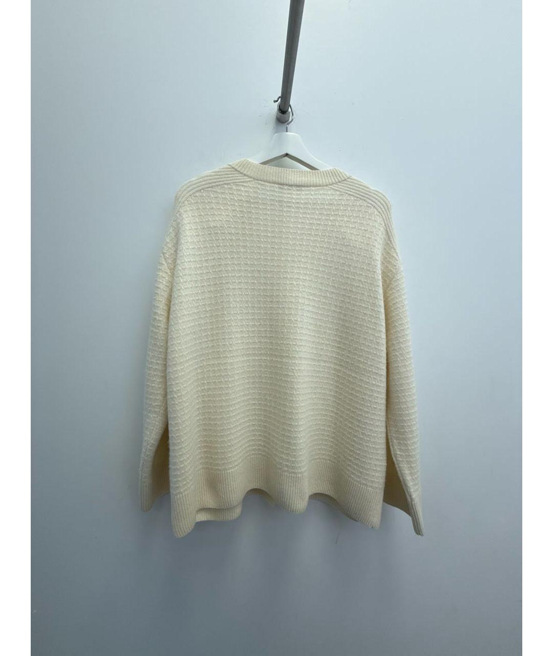 ULYANA SERGEENKO Бежевый кашемировый кардиган, фото 2