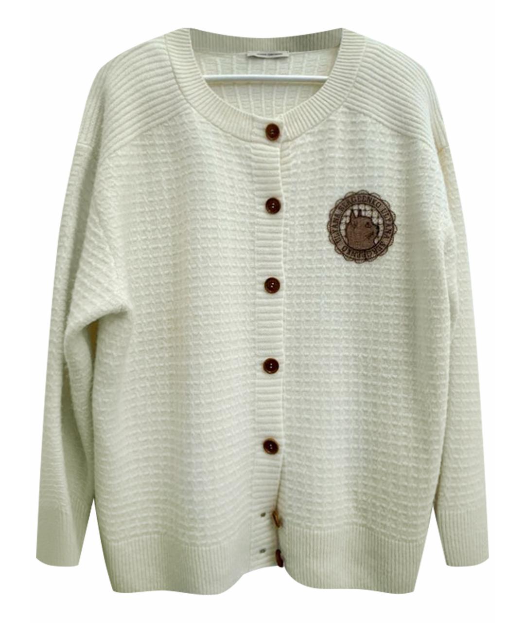 ULYANA SERGEENKO Бежевый кашемировый кардиган, фото 1