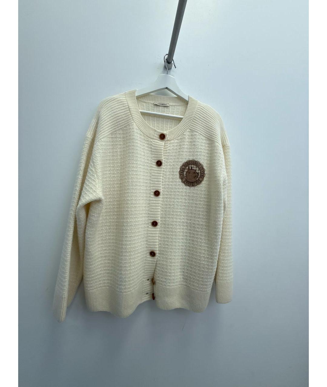 ULYANA SERGEENKO Бежевый кашемировый кардиган, фото 6