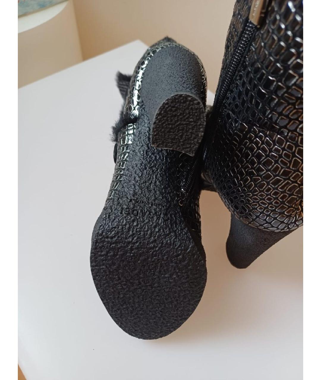 CASADEI Серебряные кожаные ботильоны, фото 8