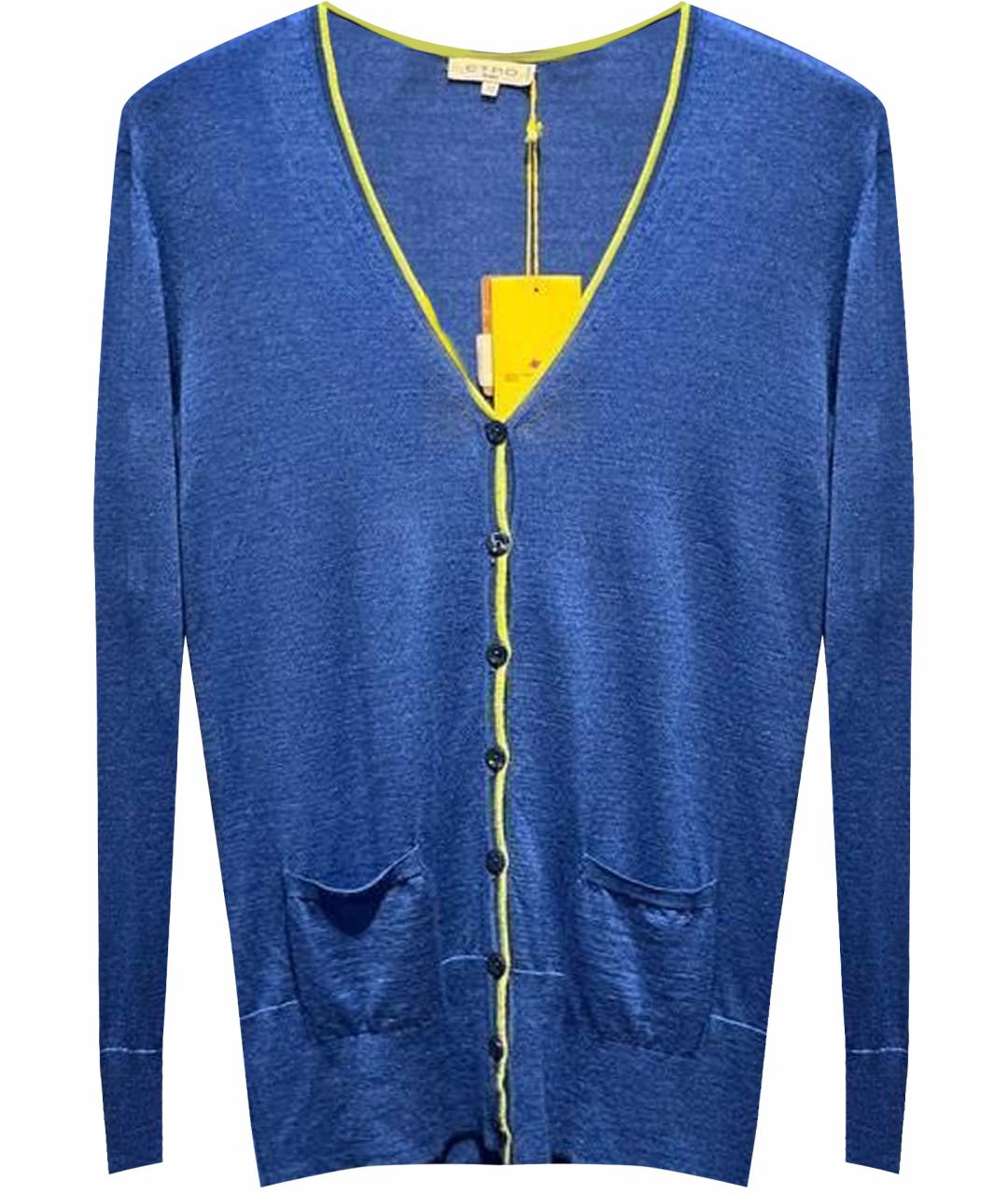 ETRO Синий кардиган, фото 1