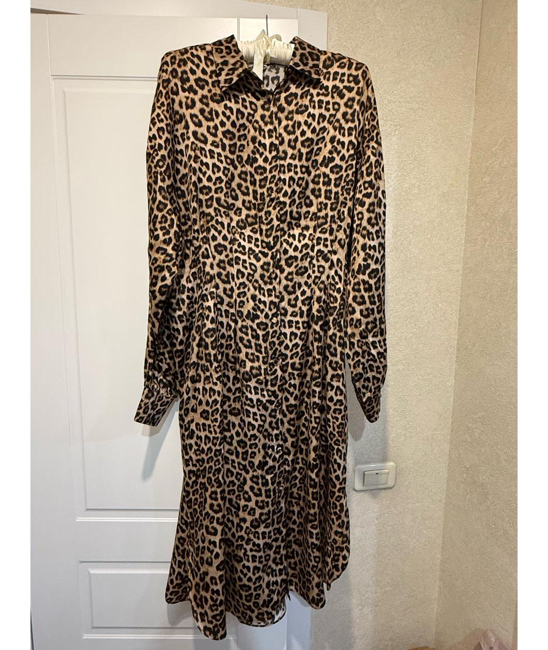 TWIN-SET Мульти вискозное повседневное платье, фото 6