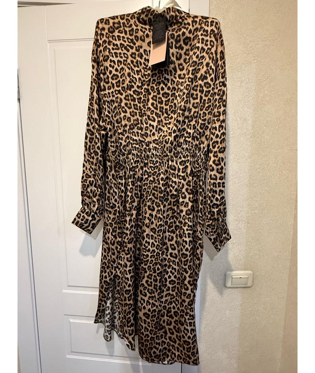 TWIN-SET Мульти вискозное повседневное платье, фото 2